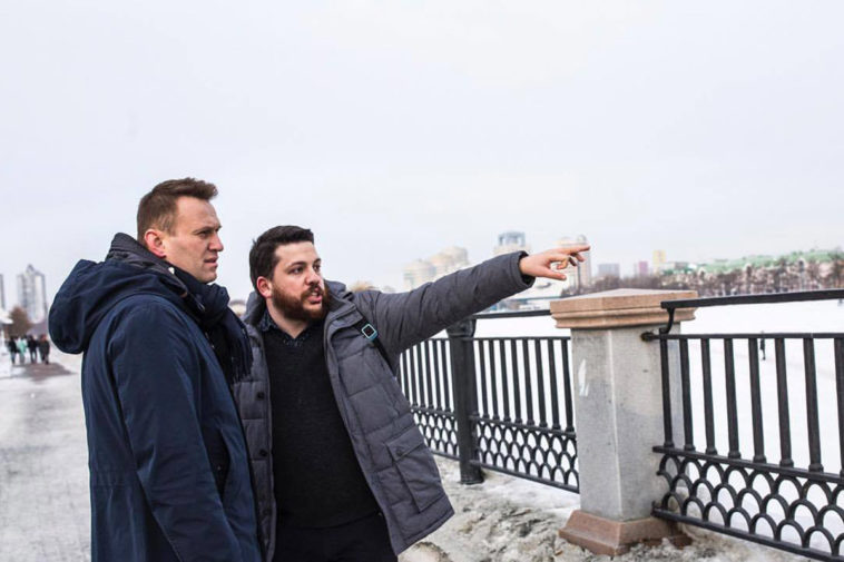 Алексей Навальный и Леонид Волков.