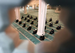 Московская Соборная мечеть в день праздника Курбан-байрам