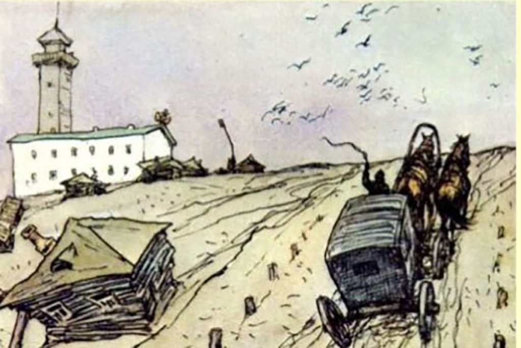 Иллюстрация Кукрыниксов к «Истории одного города»