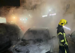 Неизвестные сожгли автомобиль корреспондента Znak.com в Челябинске