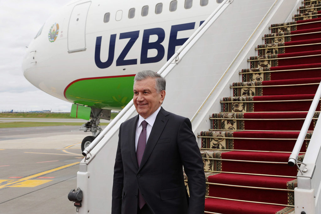 Официальный визит президента Узбекистана Ш.Мирзиеева в Белоруссию