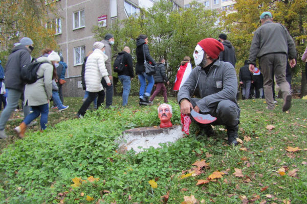 Минские протесты 1 ноября. Фоторепортаж