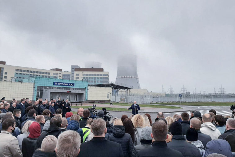 Александр Лукашенко открывает белорусскую АЭС