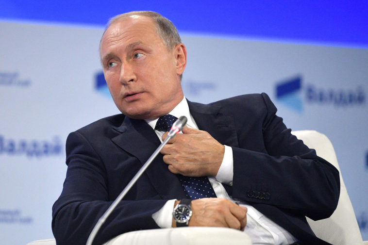 Владимир Путин на форуме «Валдай»