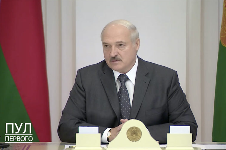 Александр Лукашенко на совещании 5 ноября 2020 года