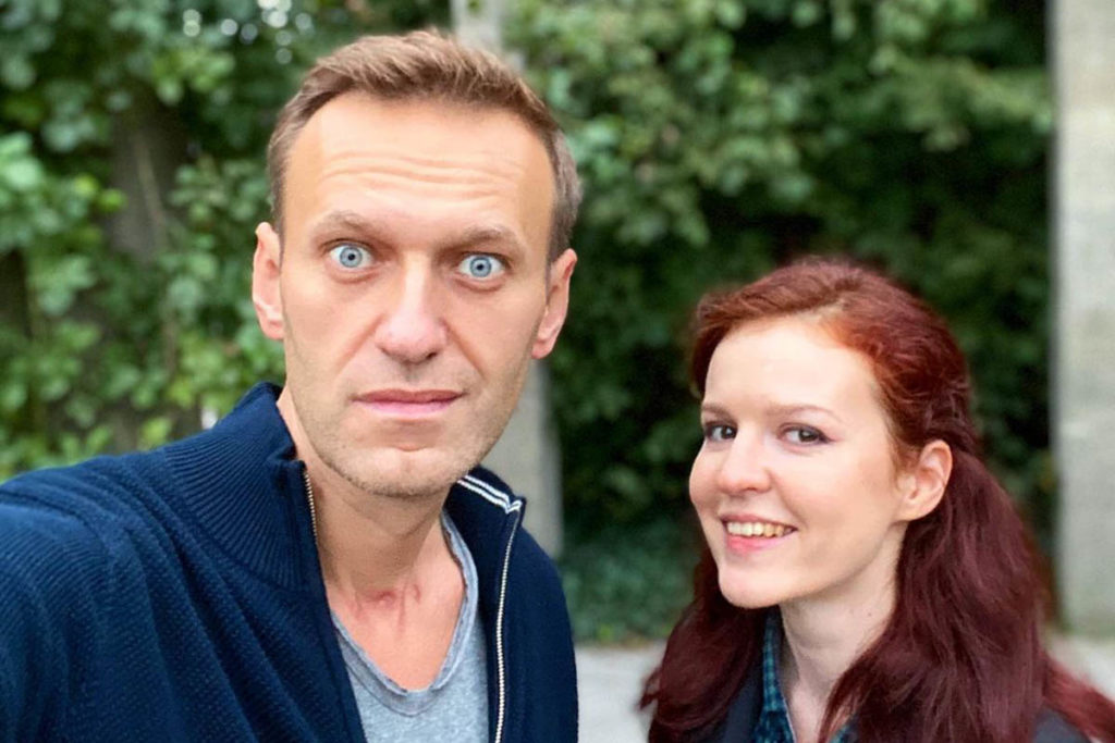 Кира Ярмыш и Алексей Навальный