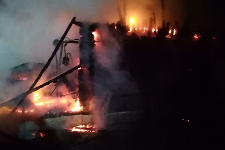 Пожар в доме престарелых в селе Ишбулдино в Абзелиловском районе