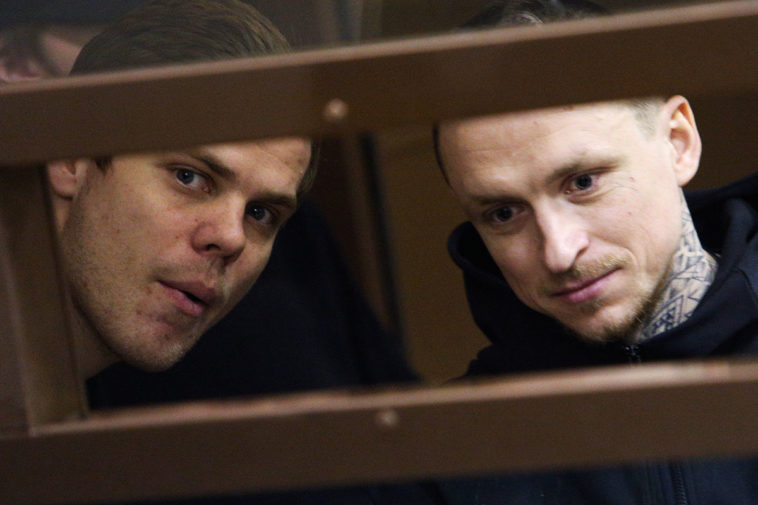 Александр Кокорин и Павел Мамаев в суде