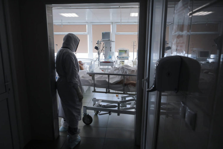 Госпиталь для пациентов с коронавирусом в ГКБ №15 имени Филатова