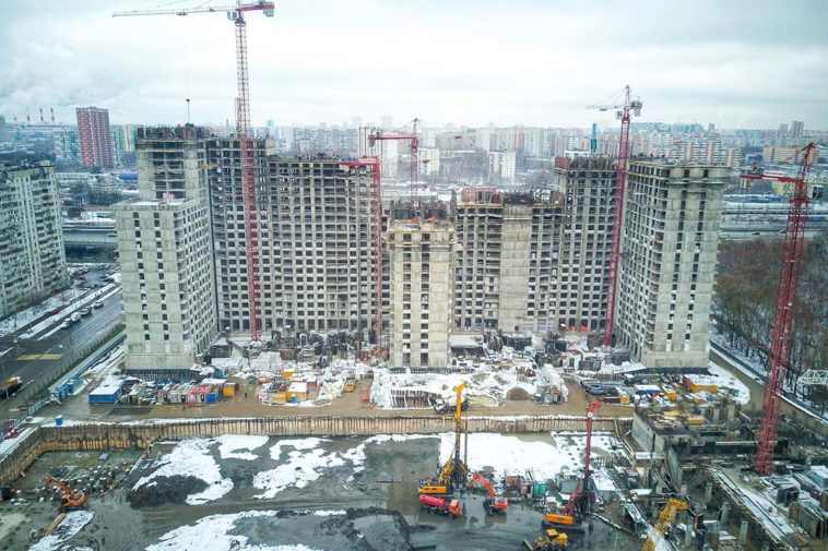 Строительство ЖК в Москве