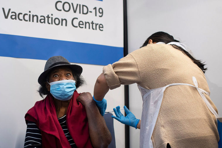 Старт начала вакцинации от коронавируса в Лондоне