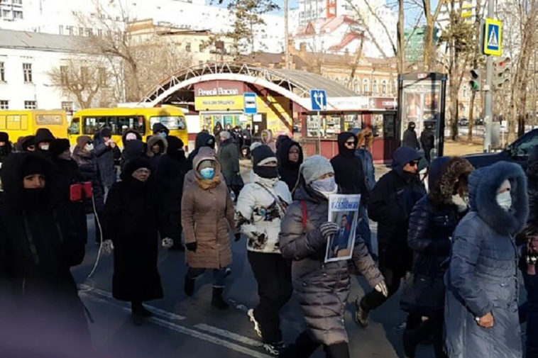 В Хабаровске после акции в поддержку Фургала задержали как минимум семь человек