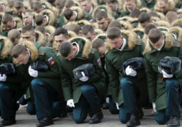 Торжественный выпуск офицеров Московского высшего общевойскового командного училища
