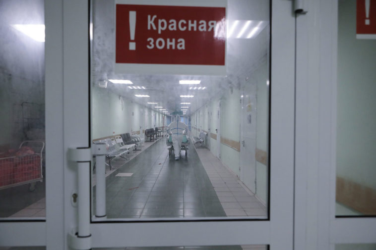 Госпиталь для пациентов с коронавирусом в ГКБ №15 имени Филатова