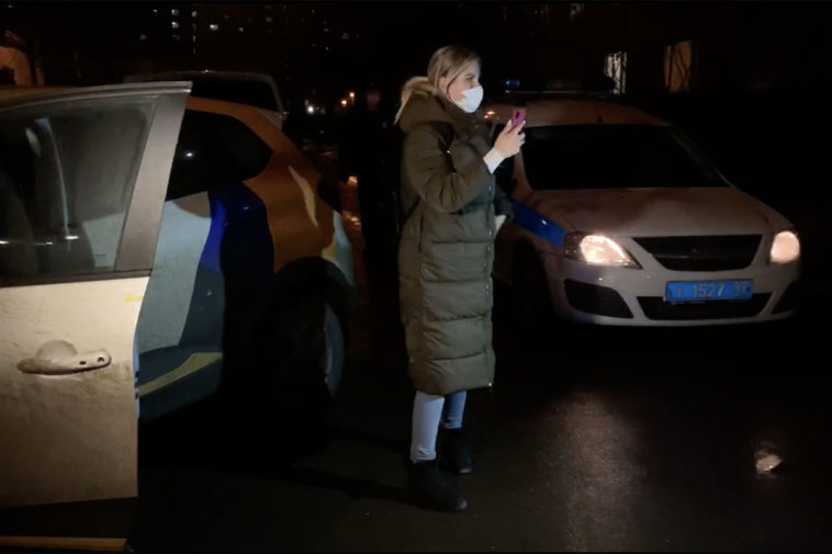 Любовь Соболь задержали возле дома предполагаемого отравителя Алексея Навального Константина Кудрявцева