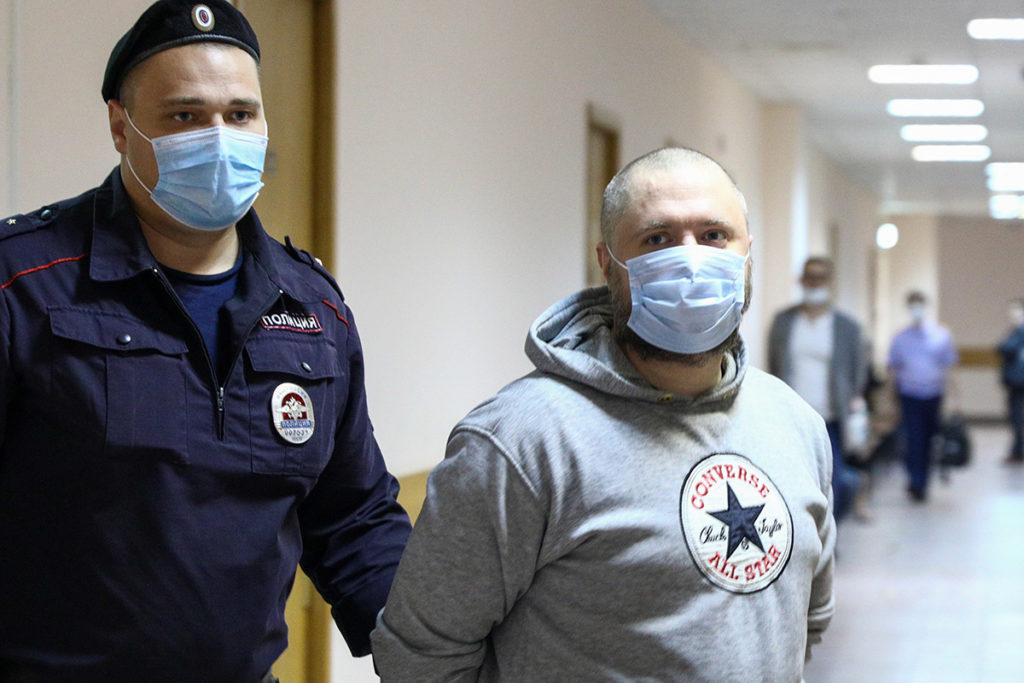 Рассмотрение в Дорогомиловском суде ходатайства об аресте основателя проекта «Омбудсмен полиции» Владимира Воронцова