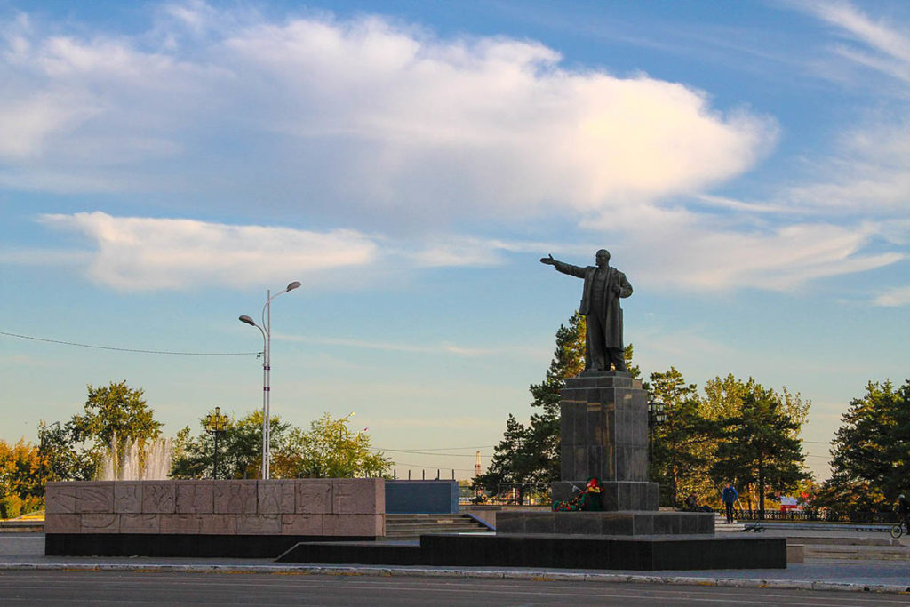 Площадь Ленина, Благовещенск