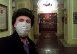 Активист Алексей Оношкин из Нижнего Новгорода