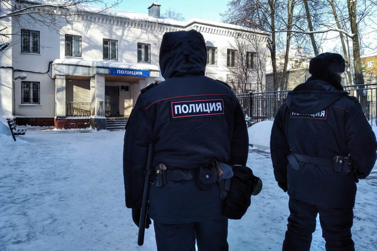 Отдел МВД в котором судят Алексея Навального. Фото: Дмитрий Ребров / «МБХ медиа»