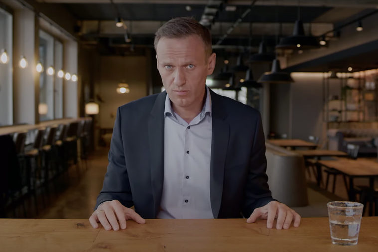 Кадр из расследования Алексея Навального