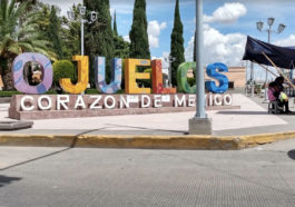 Город Охуэлос в Мексике