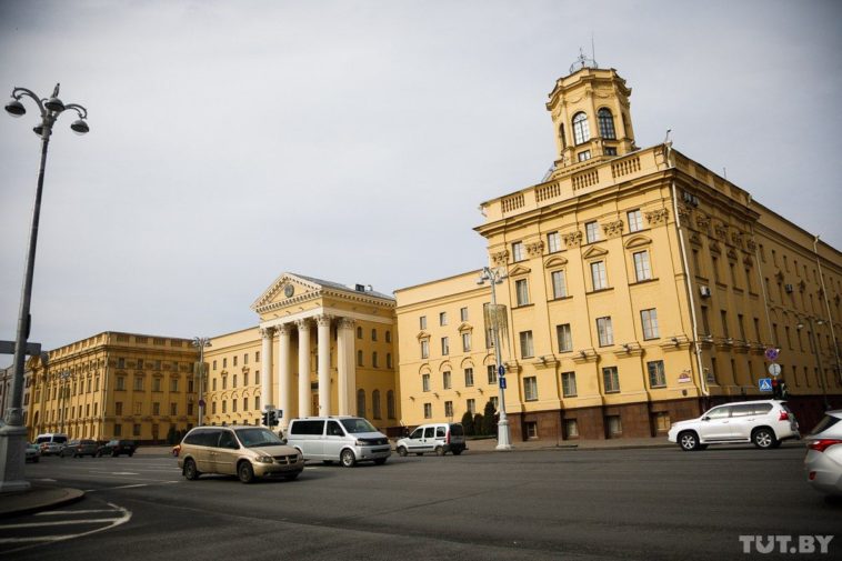 Здание КГБ Белоруссии в Минске