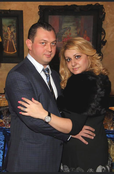 Илона Джамгарова и ее муж