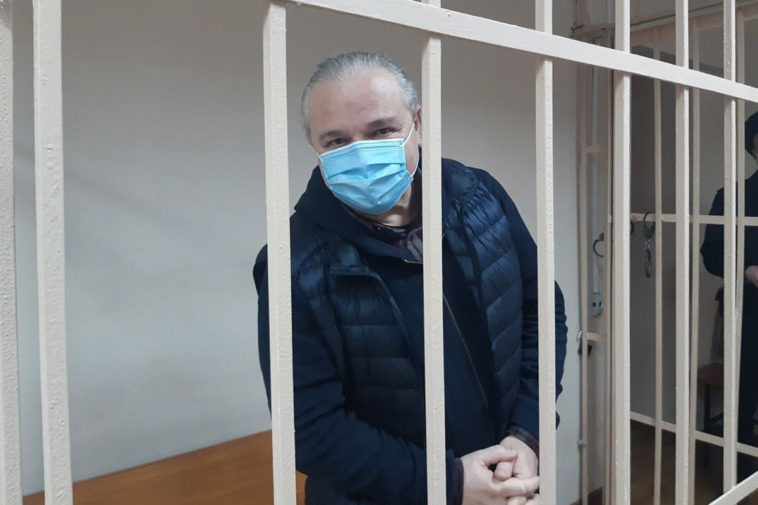 Оглашение приговора экс-гендиректору «Известий» Эрасту Галумову в Гагаринском суде