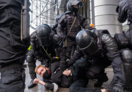 Задержание на акции 31 января в Петербурге
