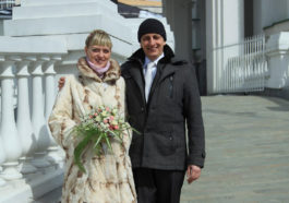 Григорий Северин с женой