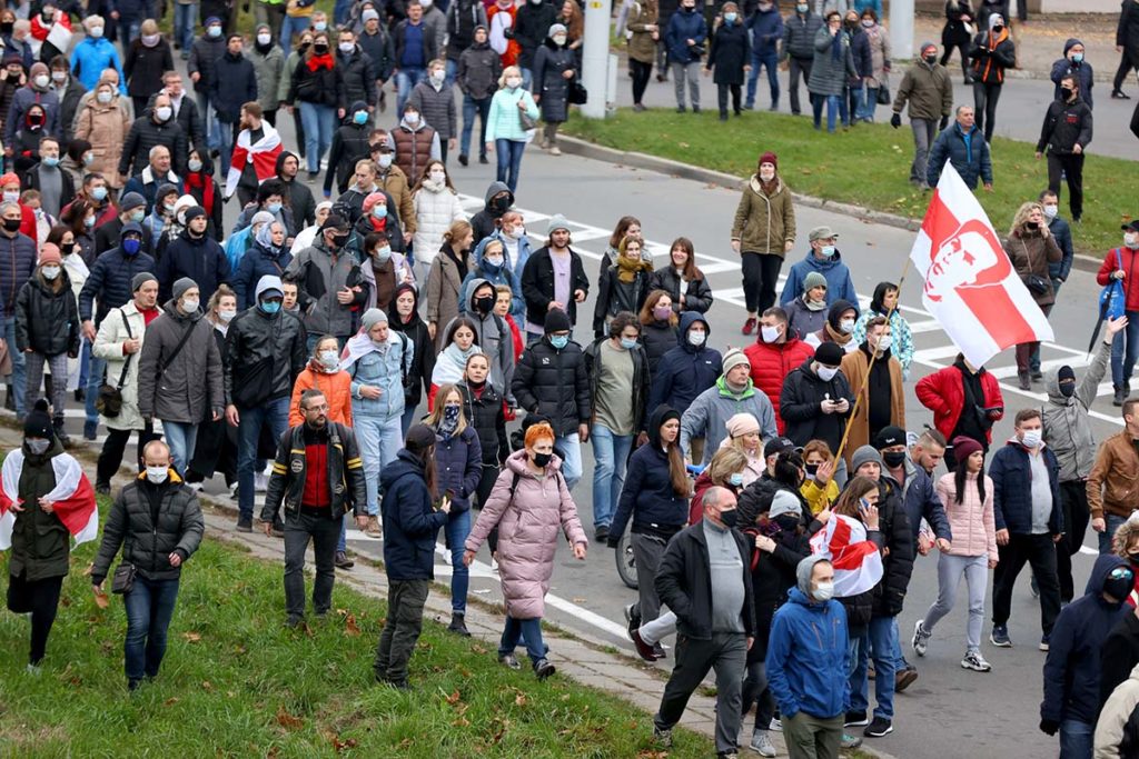 Протестный марш "Дзяды" в Минске