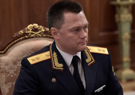 Генеральный прокурор РФ Игорь Краснов на совещании