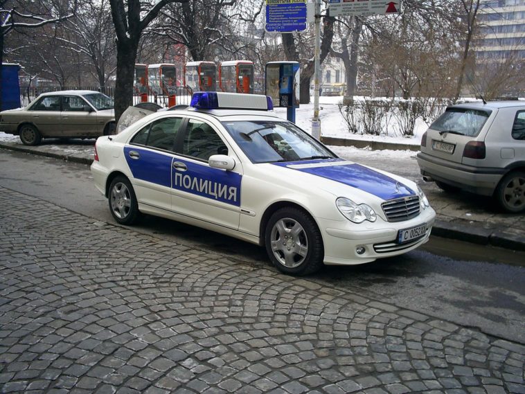 Машина Болгарской полиции