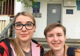 Журналистка Валерия Савинова и адвокат Алена Борисова