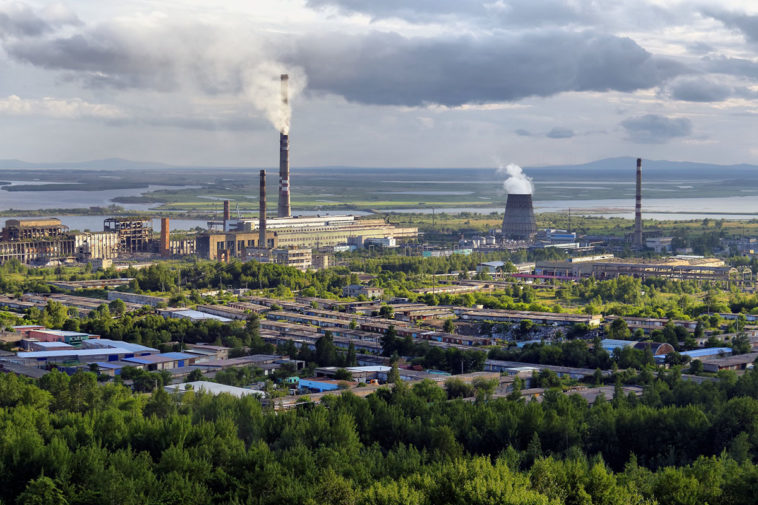 Электростанция в России