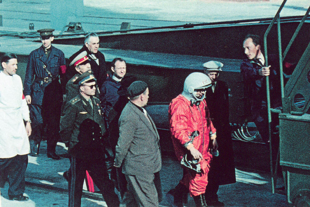 Посадка в КК Восток, 12 апреля 1961 год