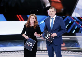 Передача "60 минут" на телеканале Россия.