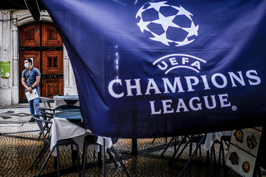 Флаг Лиги Чемпионов УЕФА