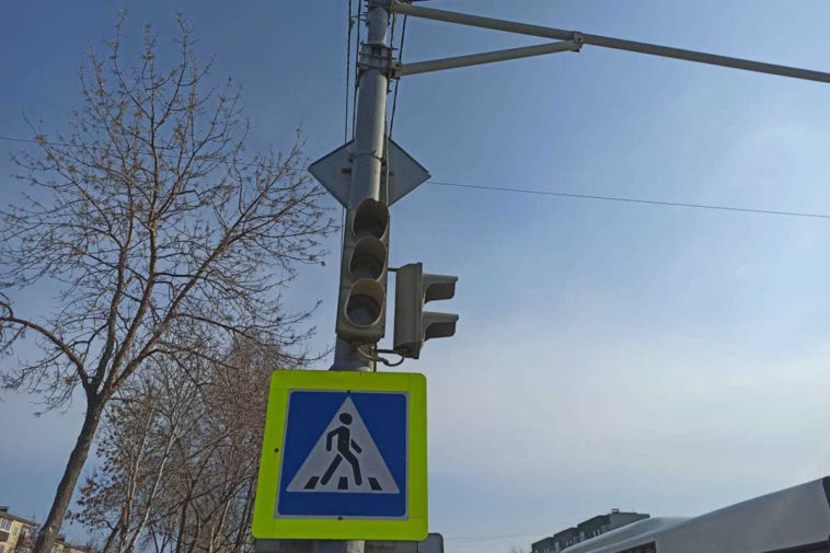 Обесточенные светофоры в центре Сахалина