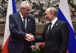 Владимир Путин и президент Чешской Республики Милош Земан