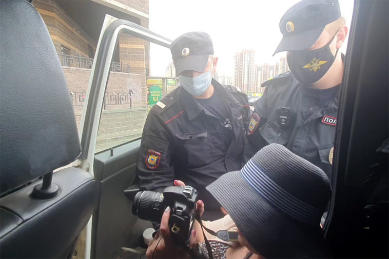 В Петербурге задержали сторонников «Мирного сопротивления»