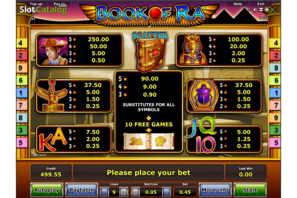 Скриншот онлайн-казино