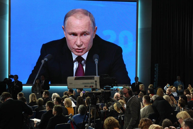 Большая пресс-конференция президента РФ Владимира Путина