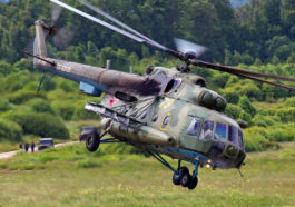 Военный вертолет МИ-8