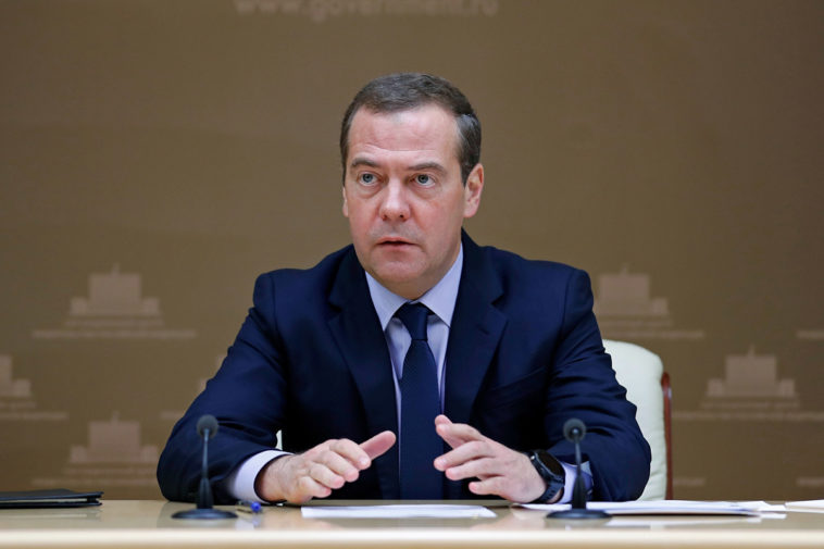 Председатель партии «Единая Россия» и заместитель председателя Совета безопасности России Дмитрий Медведе