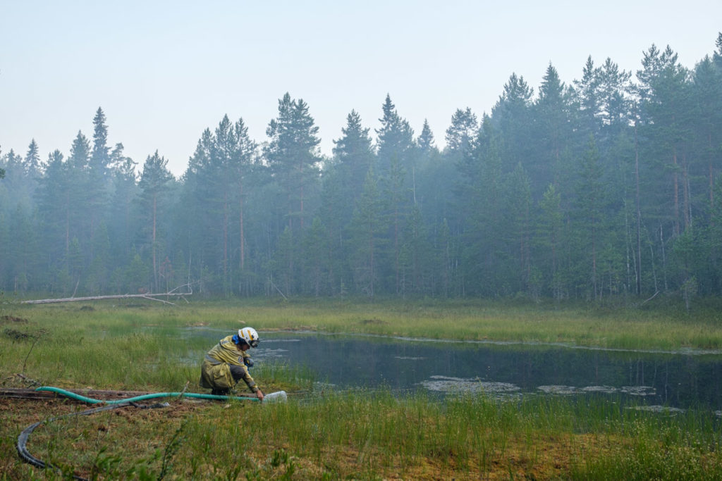Общество добровольных лесных пожарных: Карелия